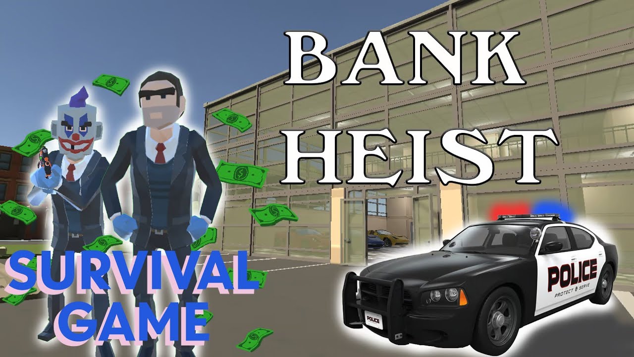 Bank Heist Gameplay | Bank Heist on Crazy Games Solo and Multiplayer