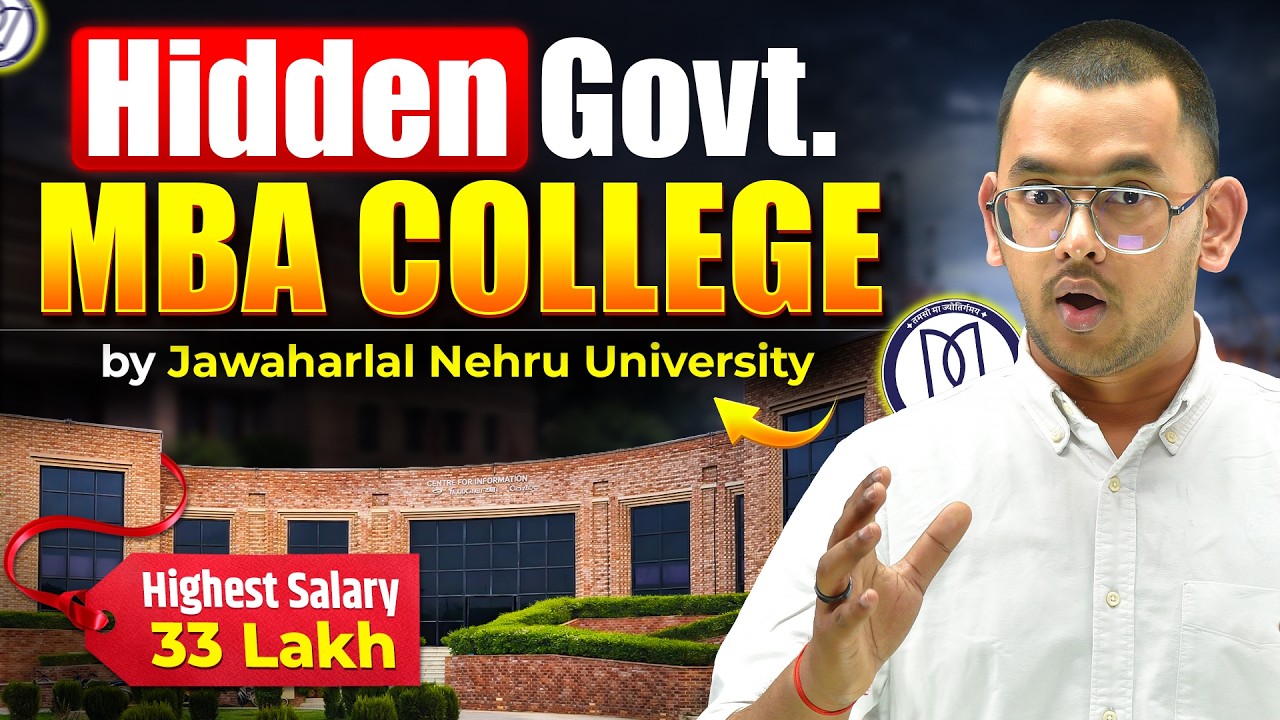 Hidden Govt. MBA by JNU 😱 | ABVSME Fees, Placements & Cutoff!