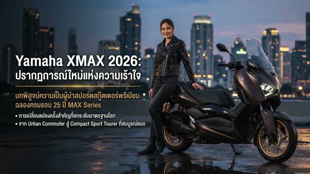 XMAX Tech MAX เพิ่มเงินคุ้มกว่า Standard ไหม
