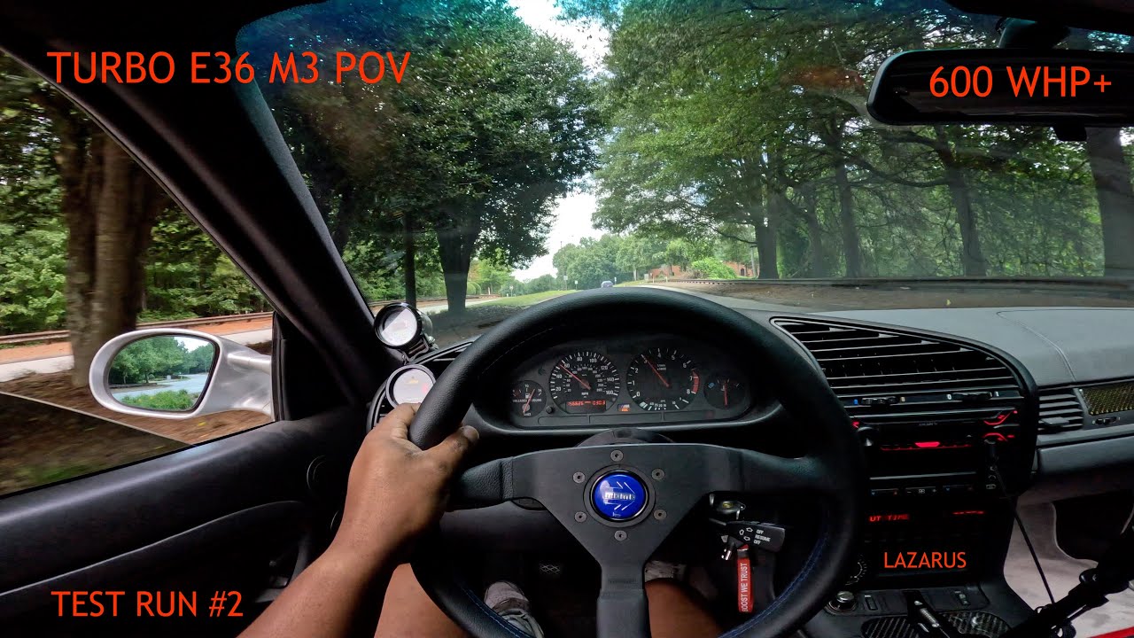 Turbo E36 M3 POV - BACK ALIVE (4K)