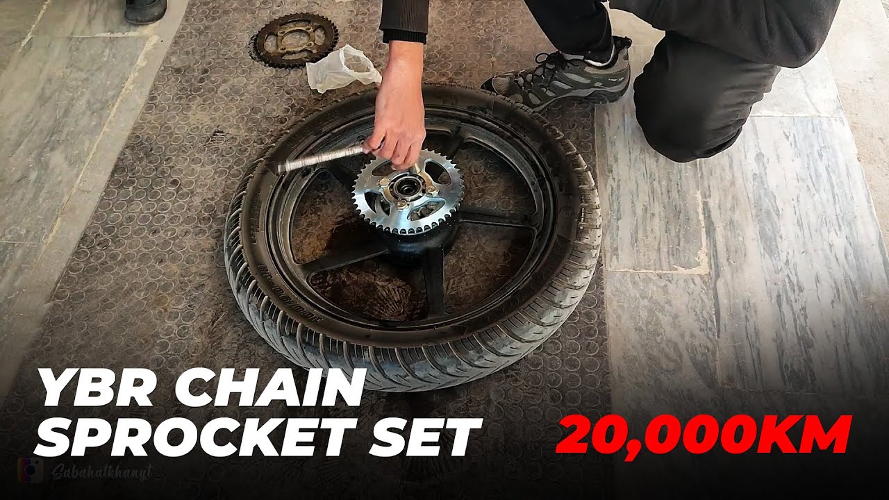 New Chain Sprocket Set for YBR 125G | GS150 Fire Shots