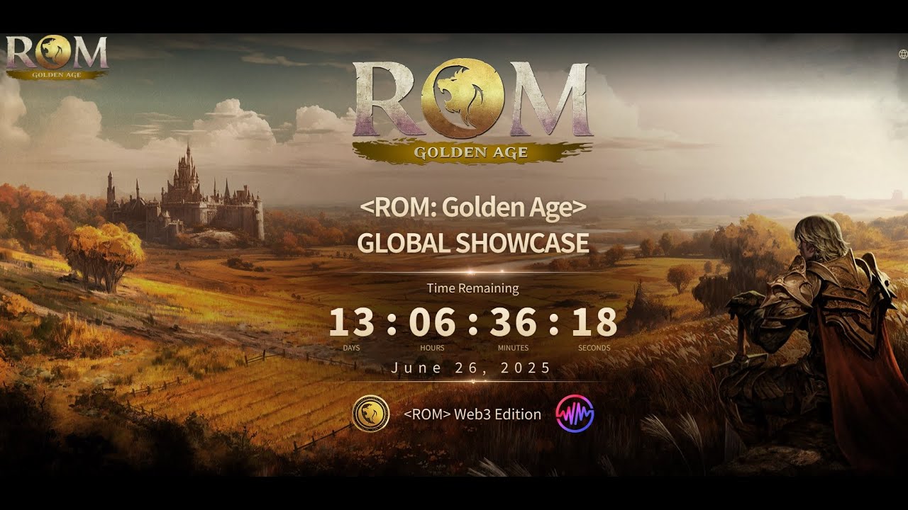 ROM Golden Age Global Новая Игра MMORPG NFT P2E Wemade F2P RMT