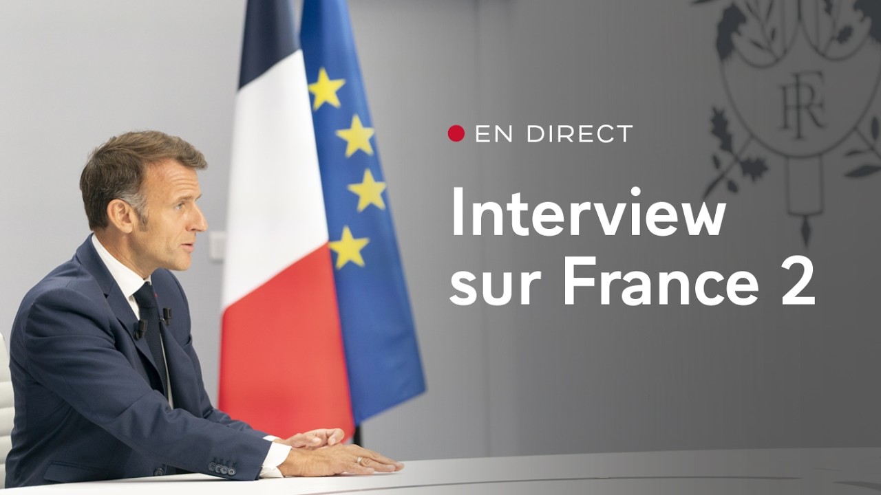 Je r&eacute;ponds aux questions de Caroline Roux sur France 2.