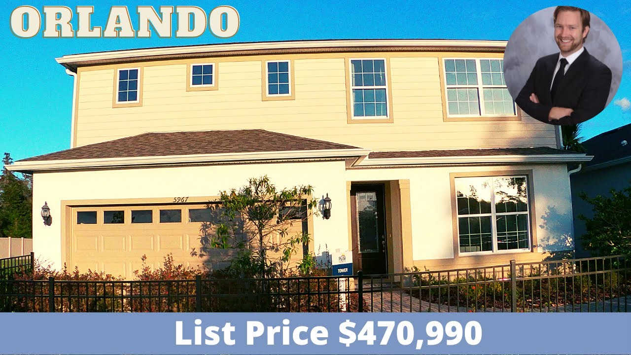 Orlando New Homes I Pinewood Reserve I Pulte Homes, Tower Floorplan