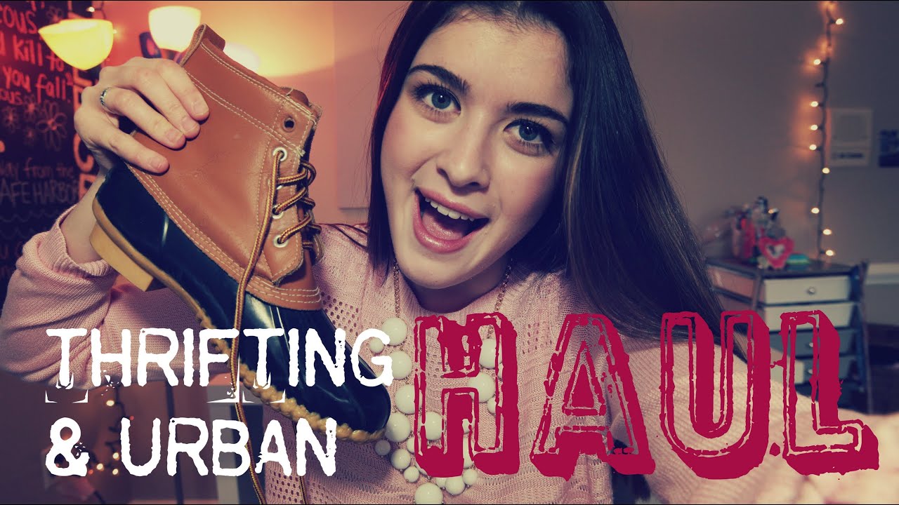 HAUL: Thrifting & Urban Outfitters