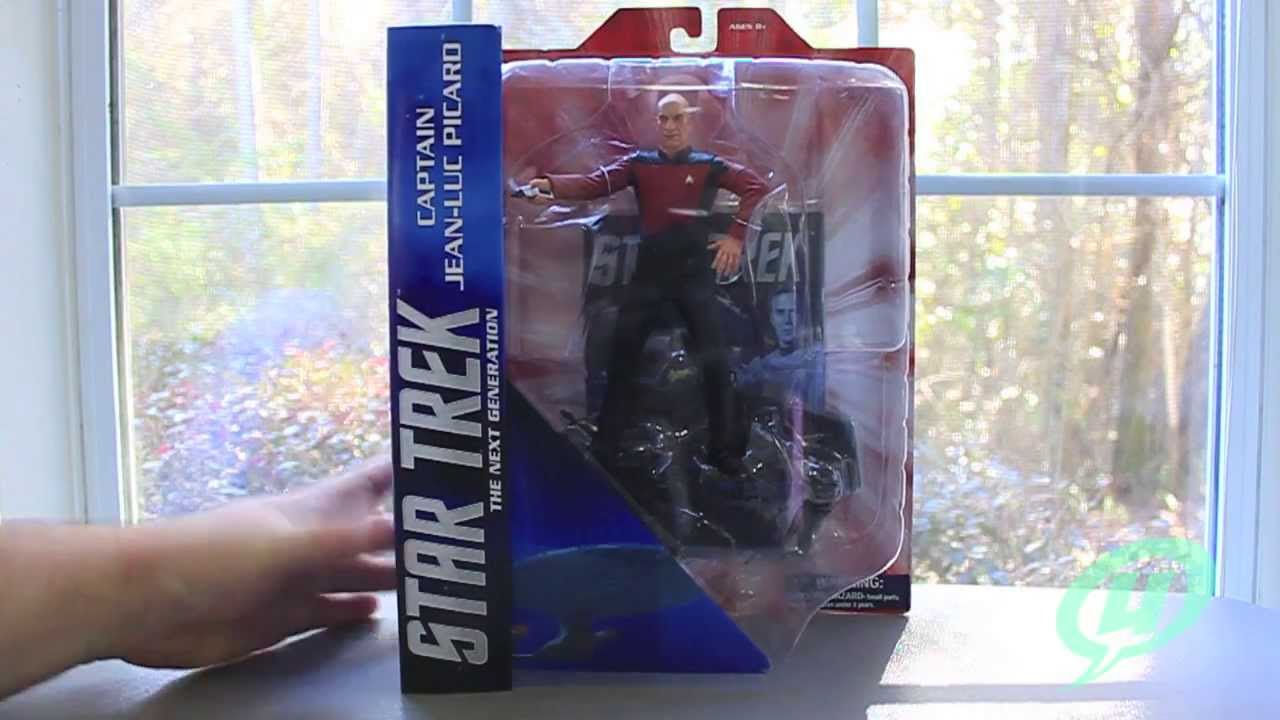 Ungrownups Video Transmission: Diamond Select Star Trek Select Captain Jean-Luc Picard