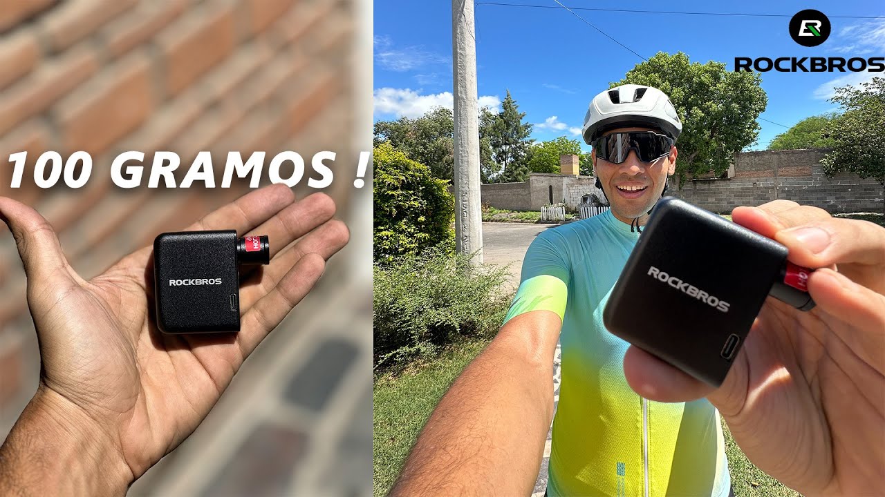 Compresor portatil MINI ! solo 100 Gramos !! Rockbros