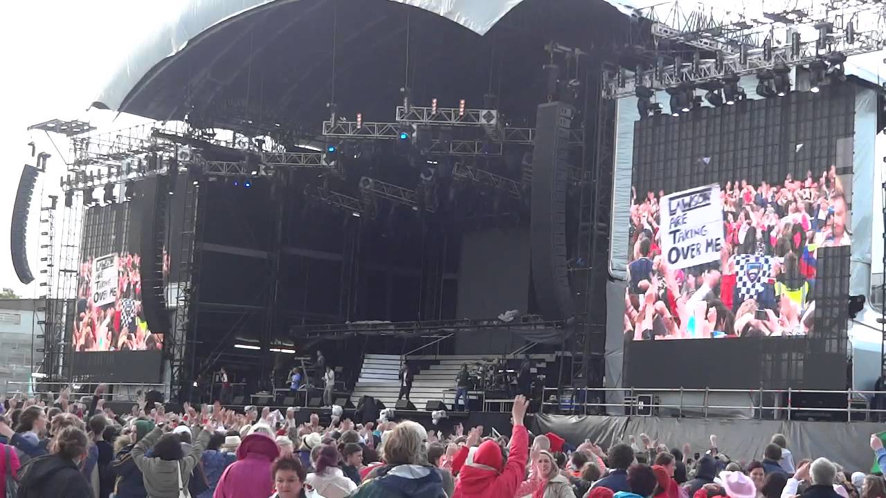 22nd June - Westlife Support Acts @ Croke Park - Farewell Tour 2012 - The Wanted