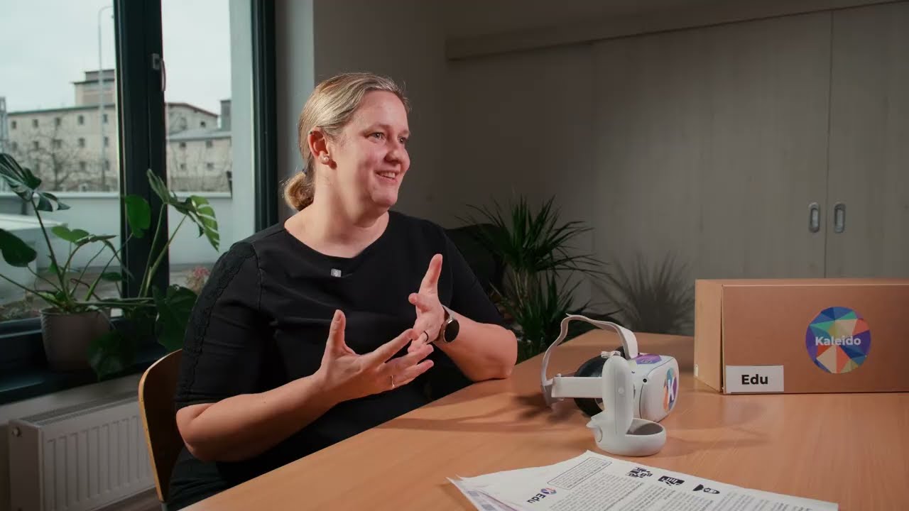 Kaleido Edu: Školení postupů v péči pomocí VR