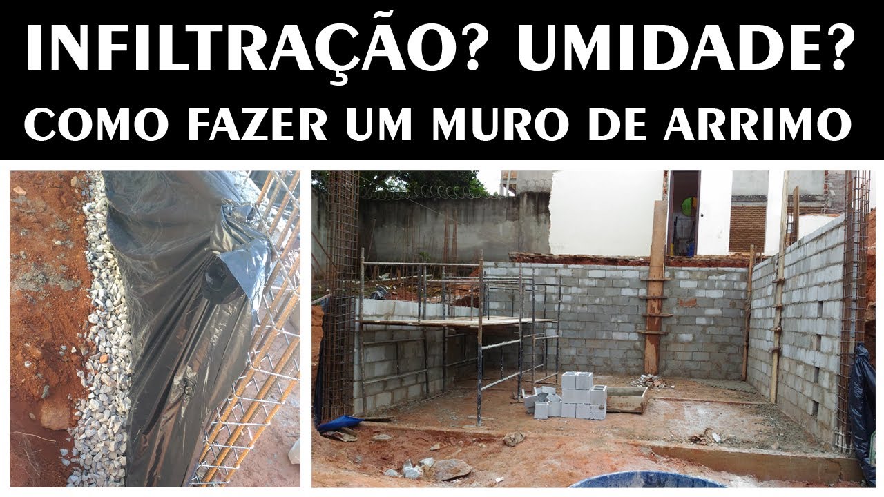 Muro de arrimo - Como fazer?
