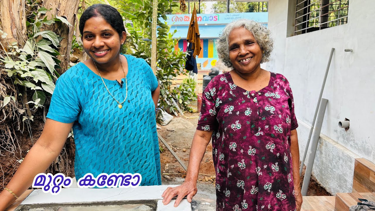 ഒന്നും നോക്കിയില്ല മുറ്റത്ത് വരുത്തിയമാറ്റം കണ്ടോ 