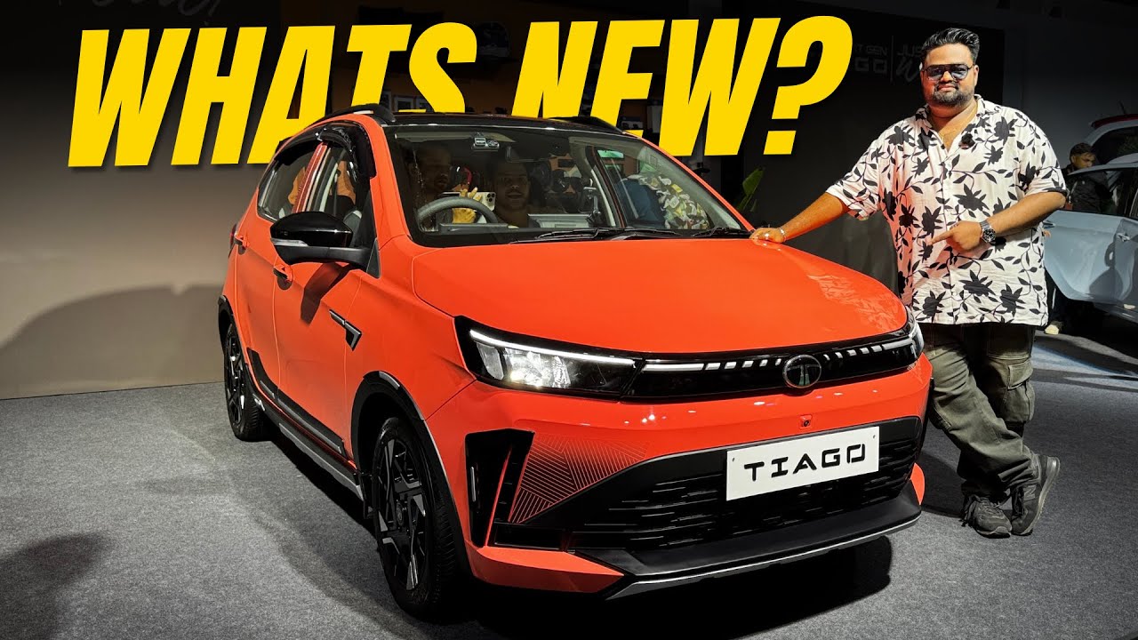 2026 Tata Tiago and Tata Tiago iCNG | All Changes | Motoroids 