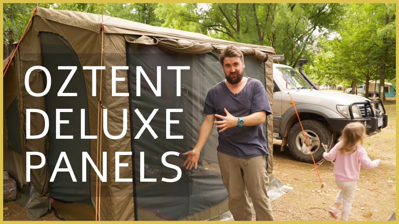Oztent RV Peaked SIDE and FRONT Panel Review