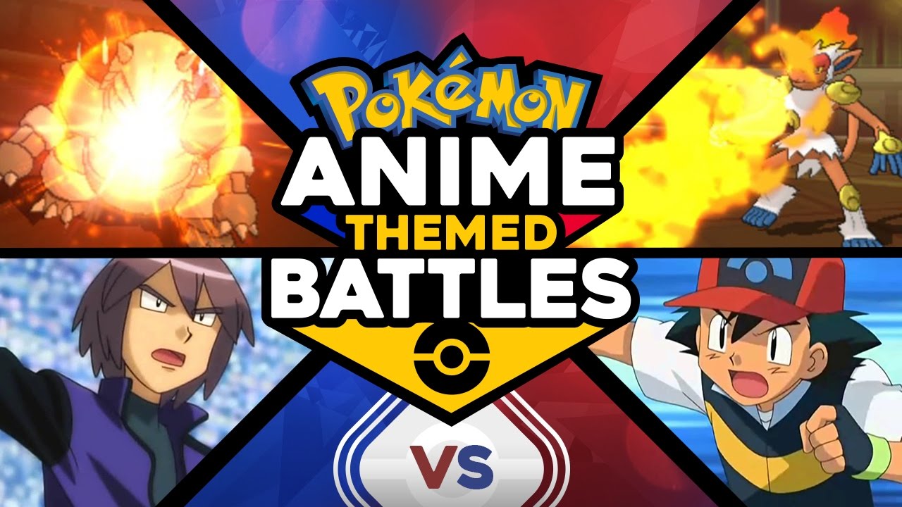 Ash vs Paul - Pokemon Anime Theme Battle #2