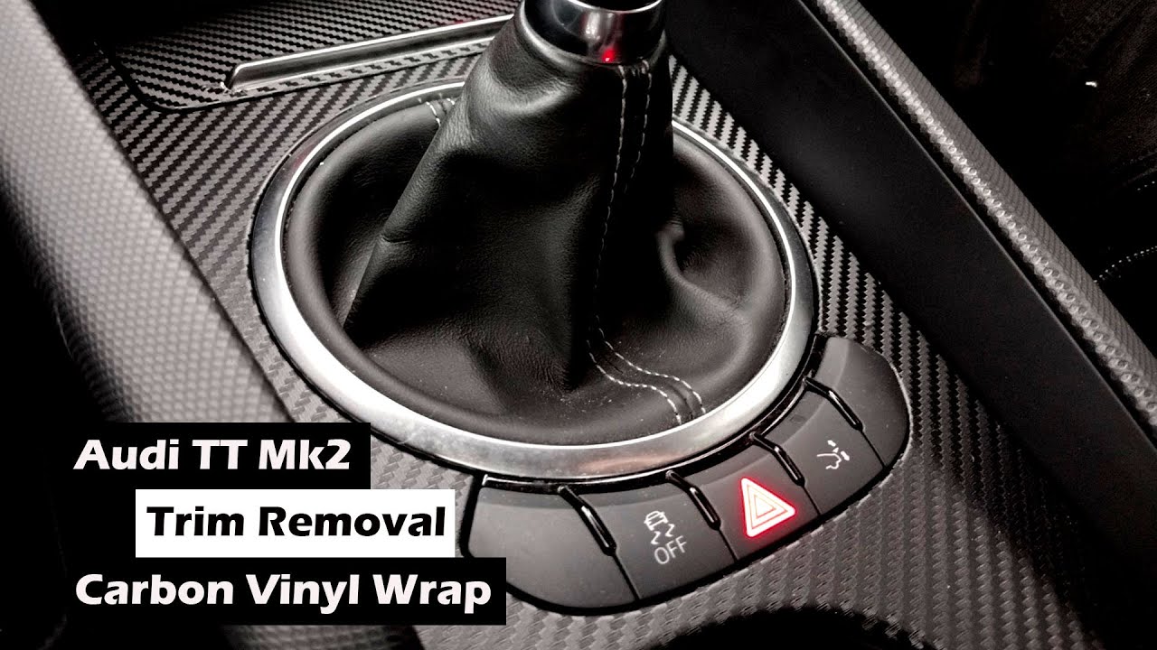 Audi TT Mk2 Trim removal and vinyl wrap