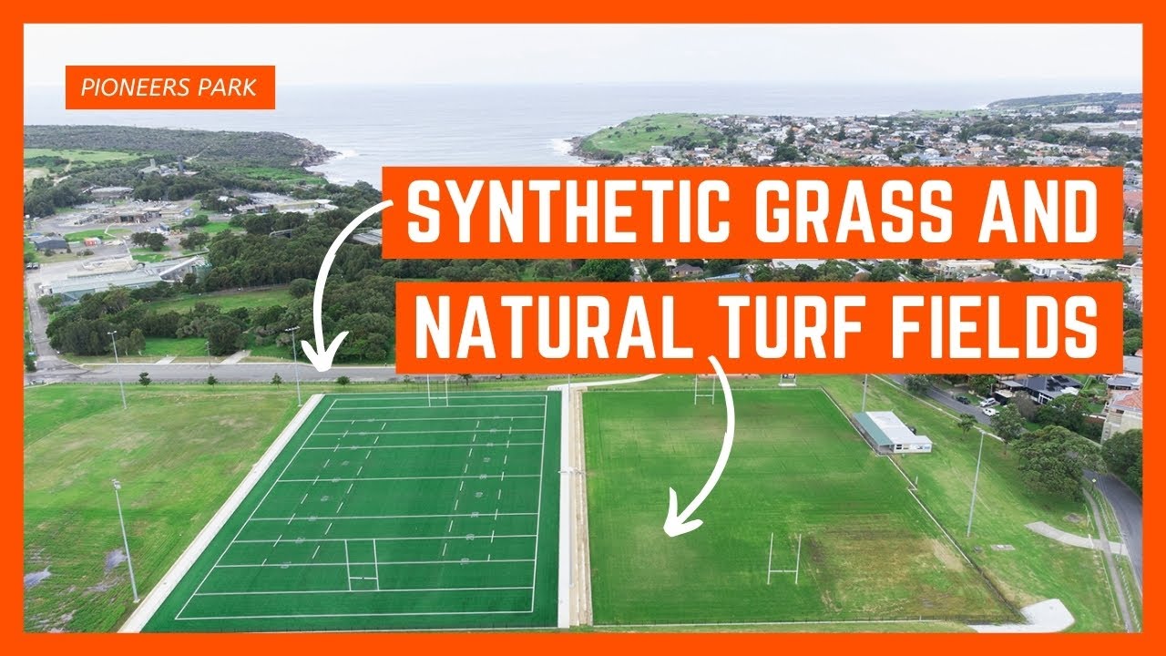 Reference design for synthetic grass & natural turf rugby fields at Pioneers Park