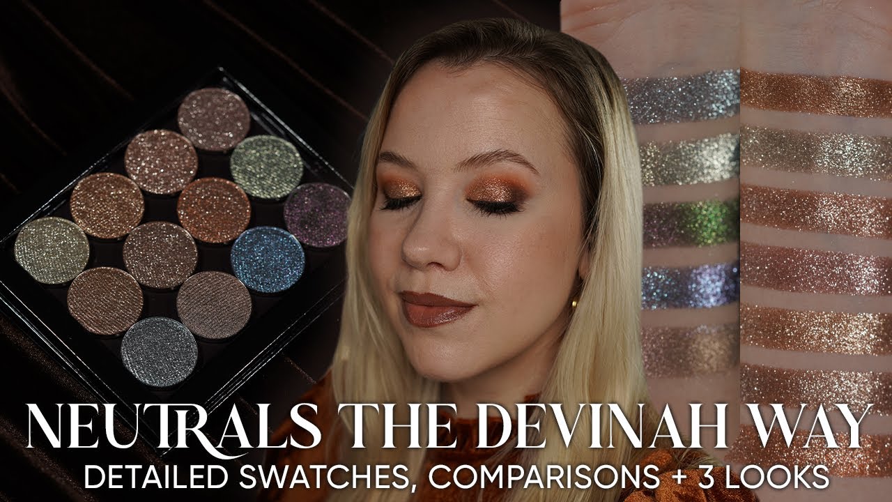 Devinah Decadent Desires and Crowned in Shadows | Detailed Swatches, Comparisons & 3 Looks