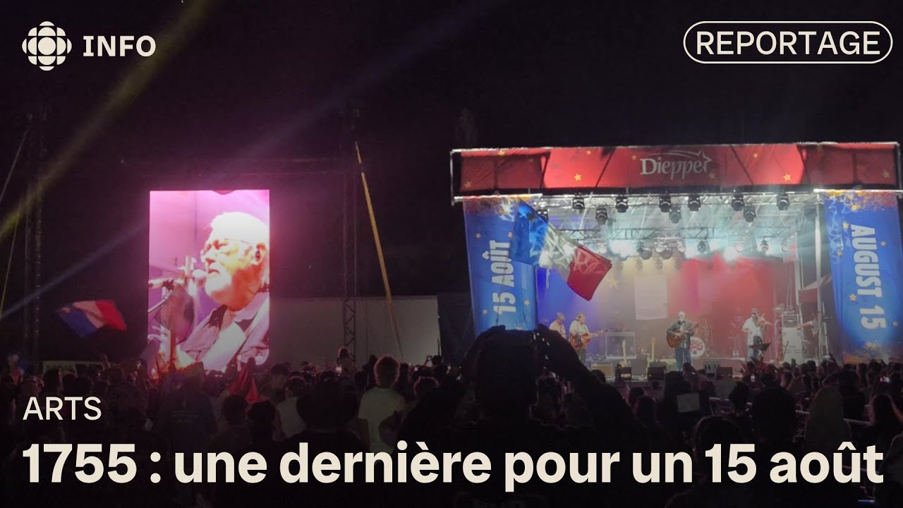 Le légendaire groupe 1755 offre un dernier spectacle pour la fête nationale de l'Acadie