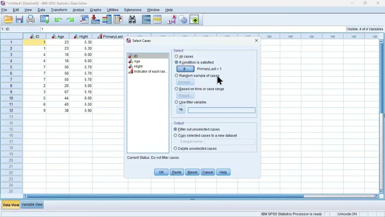 Data Manipulation with SPSS | Duplicates, Missing Value, Outliers Handling |  Full Class |