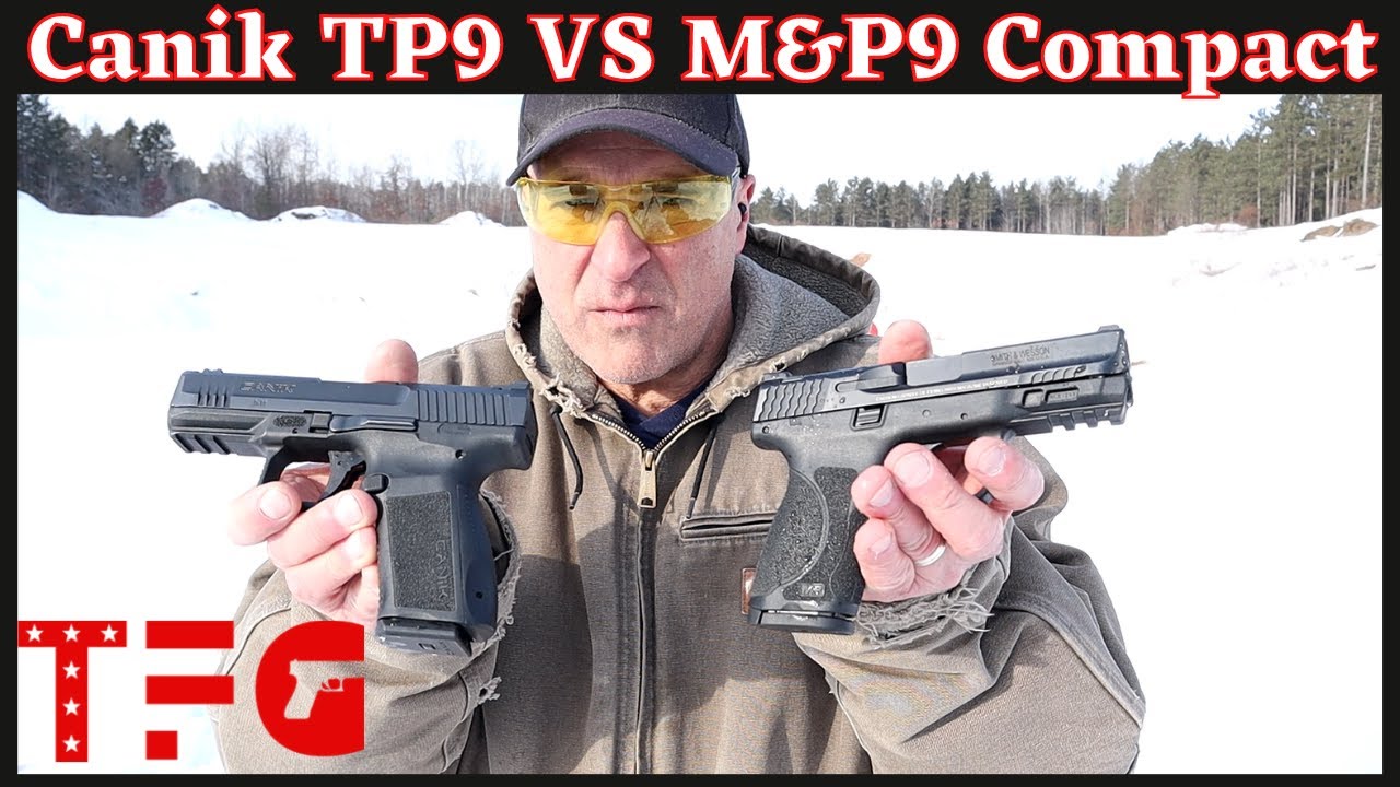 Canik TP9 SF Elite против M&P9 Compact 2.0 &mdash; TheFirearmGuy