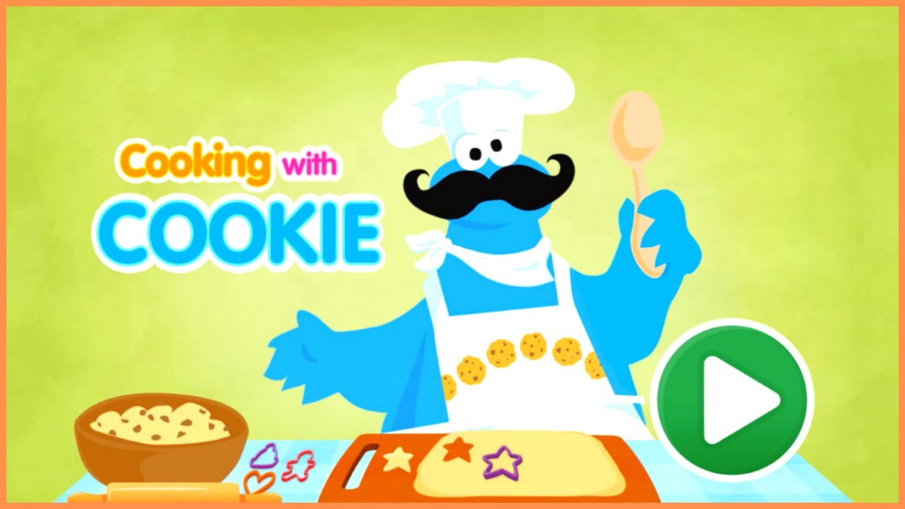 Sesame Street | Cooking With Cookie | Cookie Monster | Game For Kids