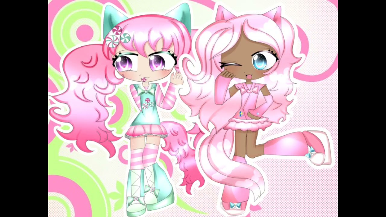 Mlp gen 3 pinkie pie and minty as humans (my art) 