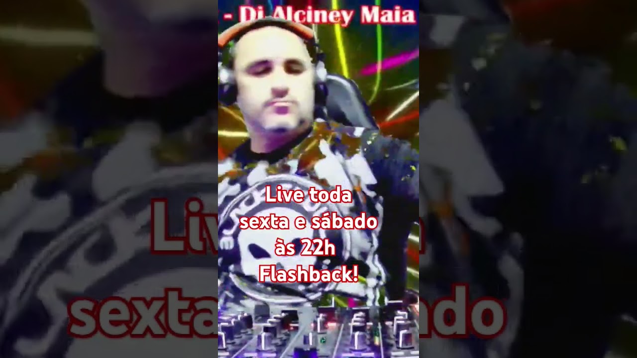 Live toda sexta e sábado às 22h flashback 