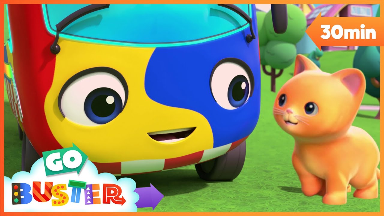 The Kitten Emergency |  🚗  Go Buster | Rescue Adventures