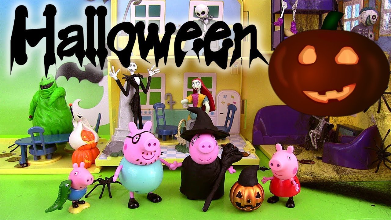 Peppa Pig Halloween Maison de luxe Deluxe Haunted House Playset Play doh