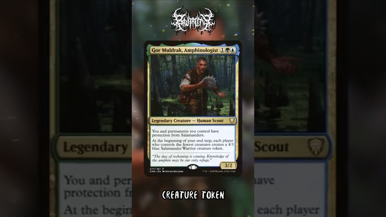 Gor Muldrak, Amphinologist Quick Tech | Magic: The Gathering #EDH
