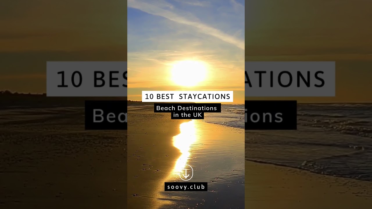🌅10 Best Beach Staycation Destinations in the #uk #england #wales #scotland #travel #uktravel