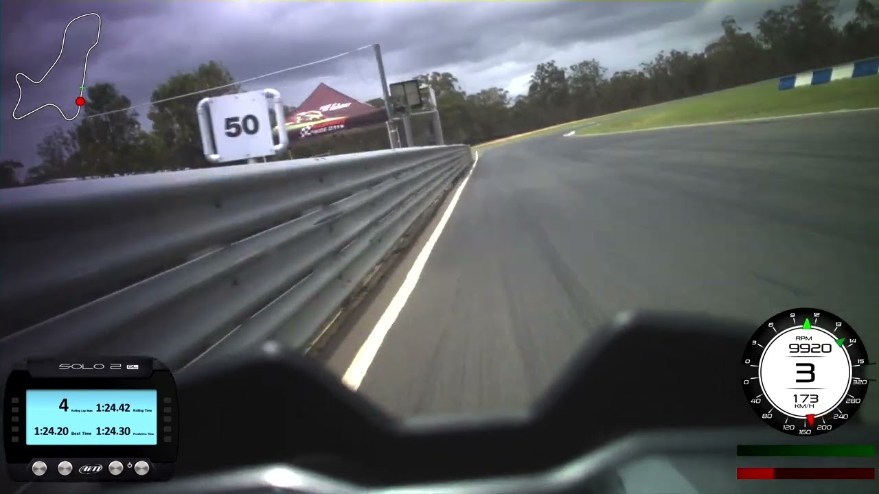 Morgan Park Track Day 23 Nov 2023 Fastest Lap 1:23.3 and Crash (Not Me)