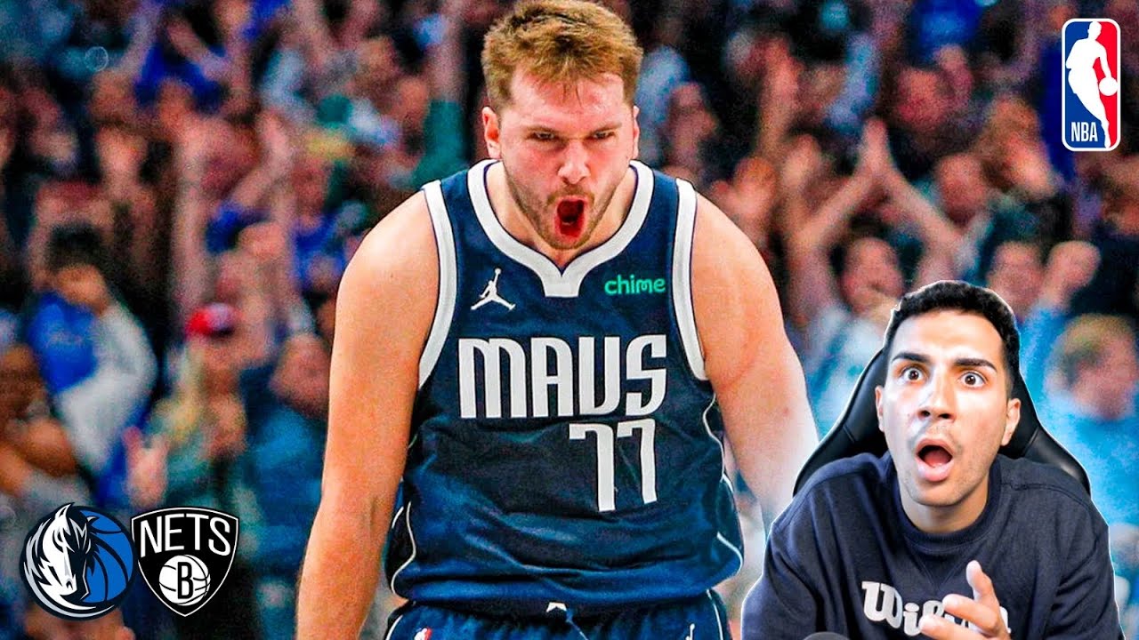 ¿MVP? 49 PUNTOS DE LUKA DONCIC y el TRIPLE MÁS LOCO QUE HAS VISTO JAMÁS! - MAVS vs NETS (28/10/23)