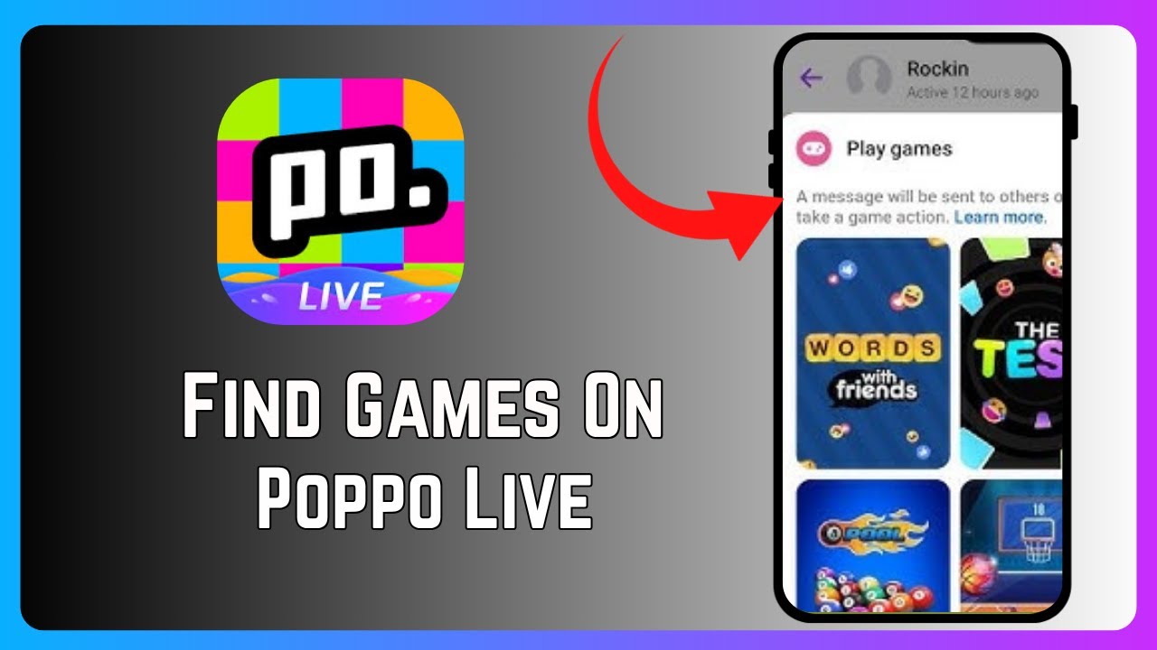Как найти игры на Poppo Live &mdash; полное руководство