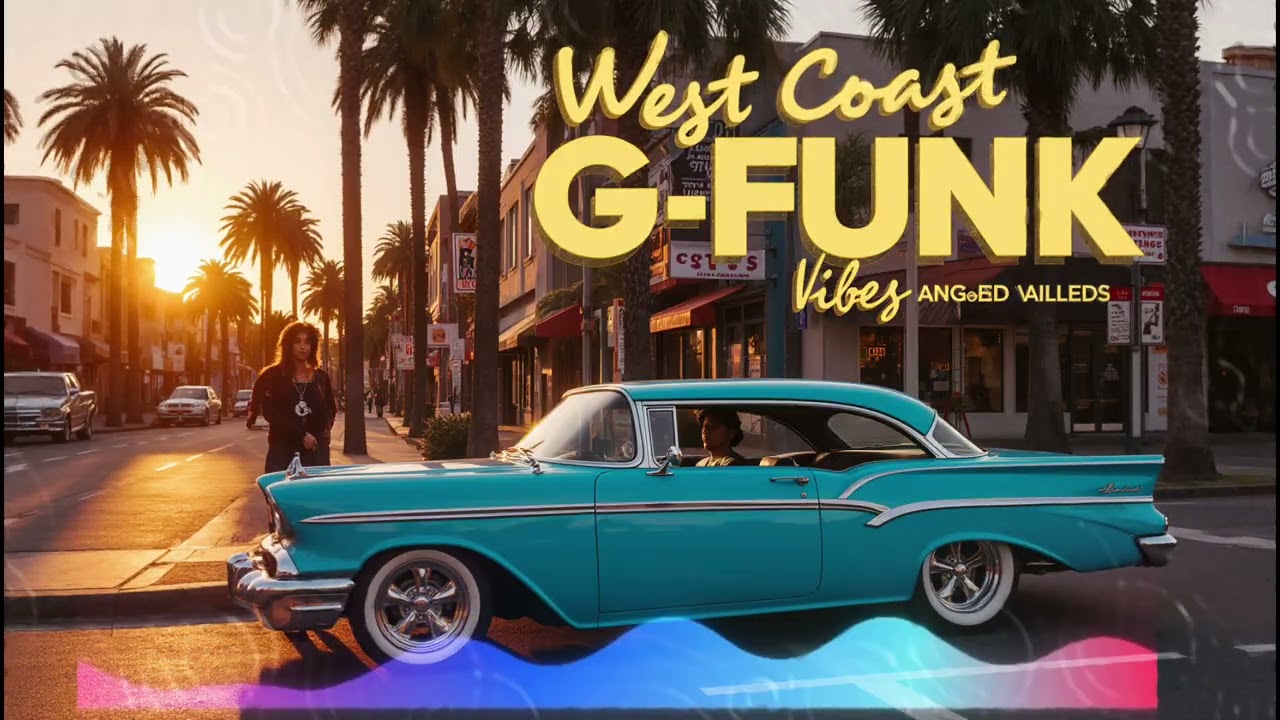 🌴 West Coast G-Funk Golden Hour — Lowrider Cali Cruise 🚗