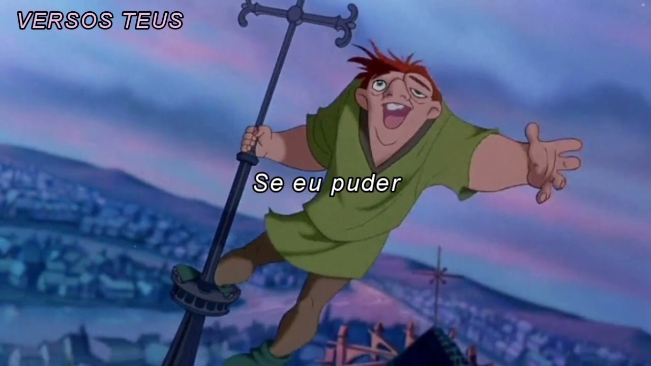 Lá Fora - O Corcunda De Notre Dame (letra)
