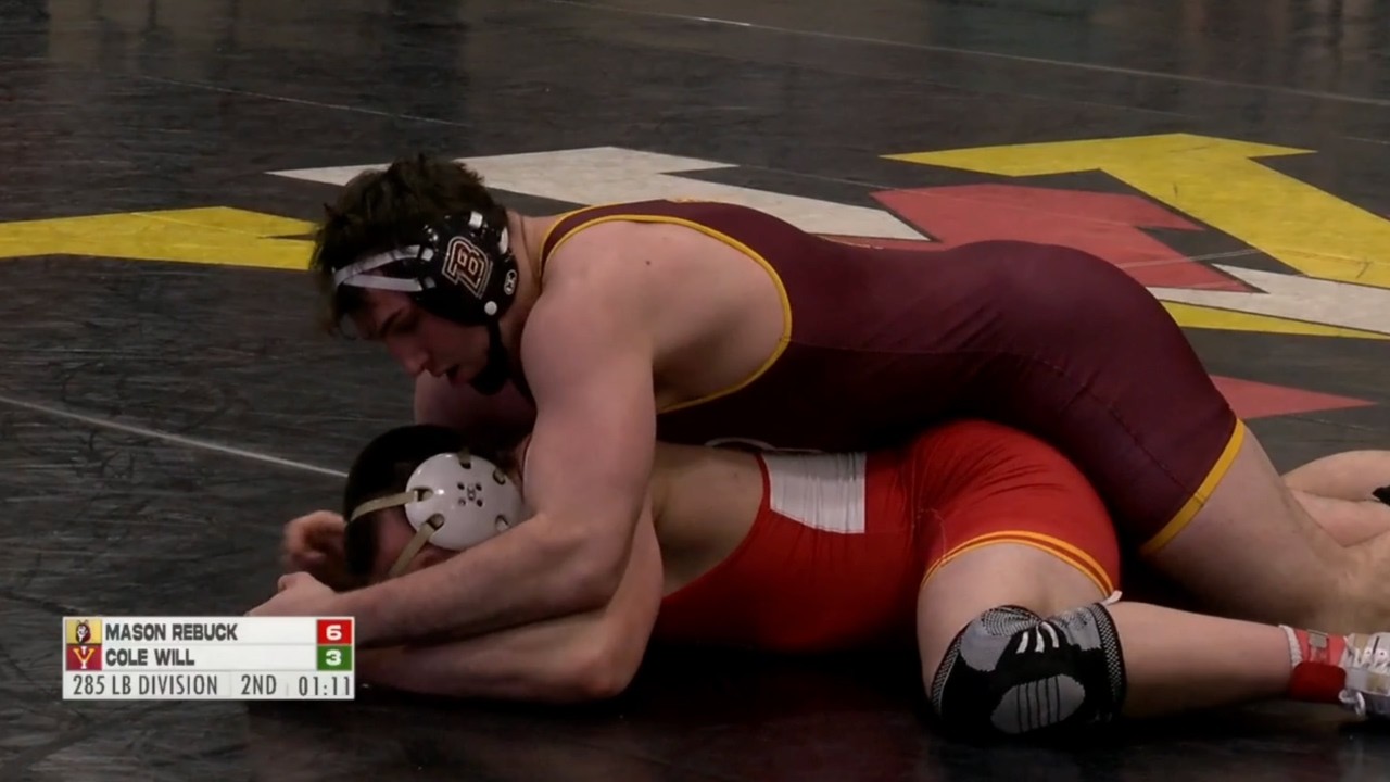 HWT Mason Rebuck (Bloomsburg) vs Cole Will (VMI)