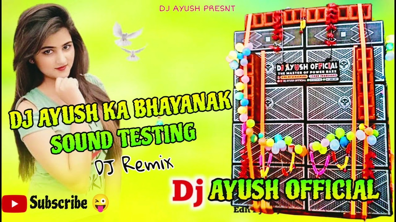 DJ AYUSH X DJ PANKAJ CKY #SOUND# TESTING #DHAMAKEDAR# DJ AYUSH OFFICIAL #NEW #VIRAL# Video 