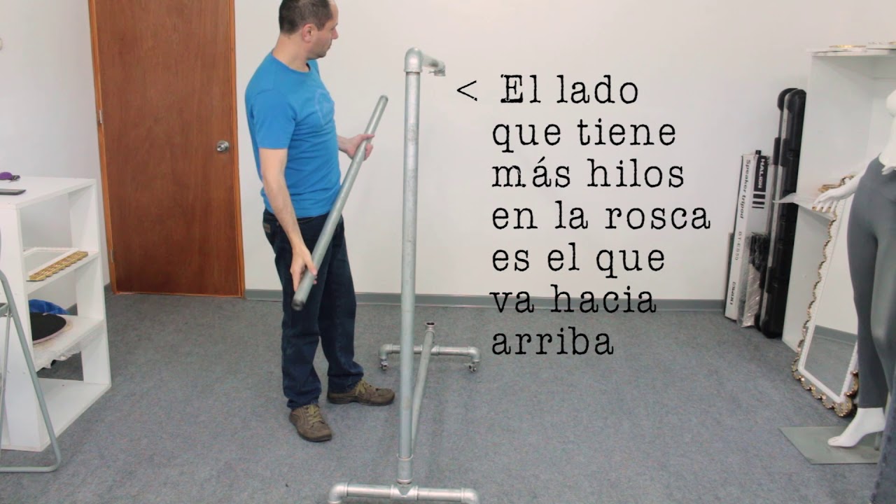 TUTORIAL armado de perchero