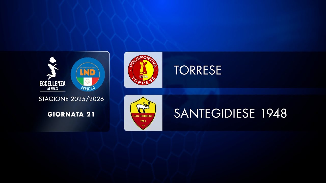Eccellenza Abruzzo | 21&deg; giornata | Torrese - Santegidiese (2-2)