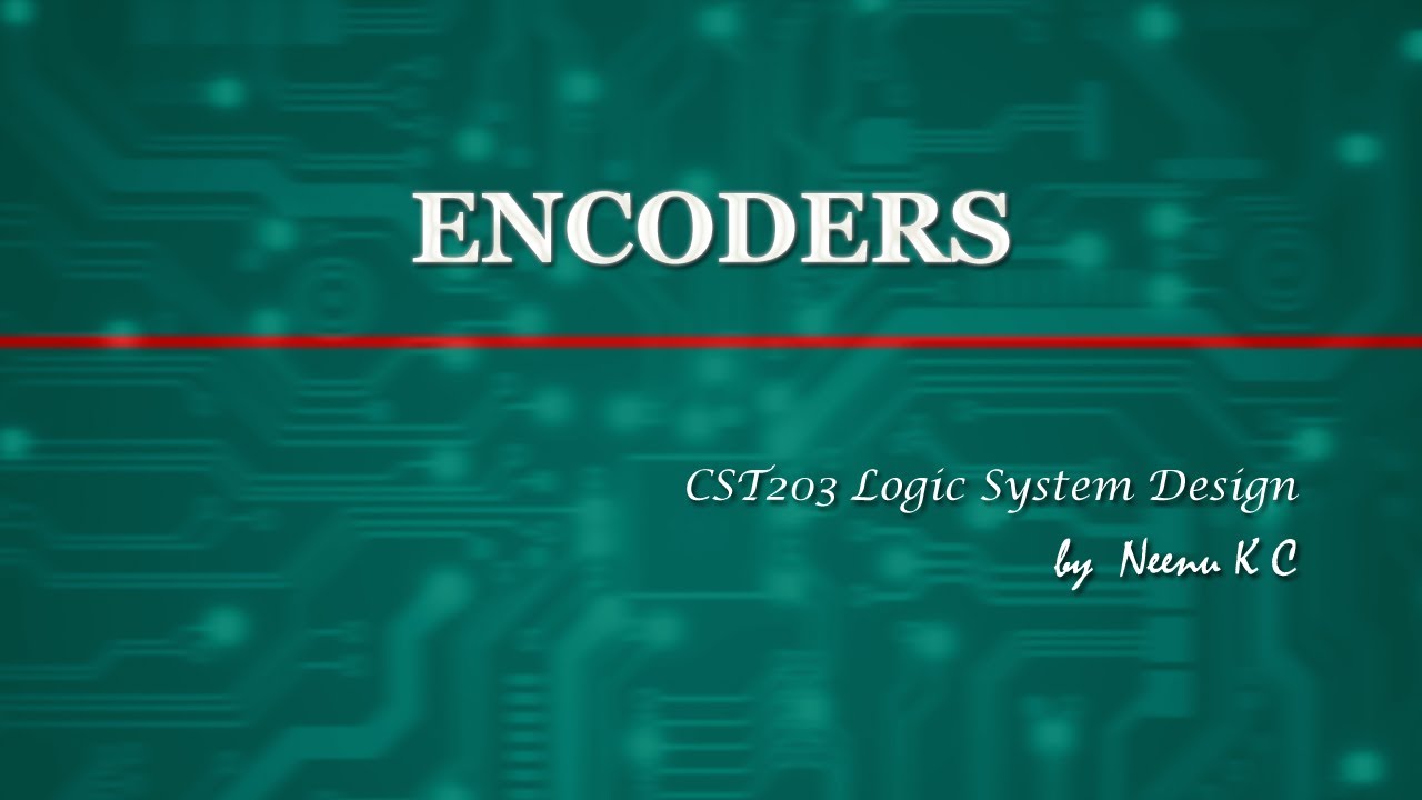 ENCODERS | KTU SYLLUBUS |  in MALAYALAM