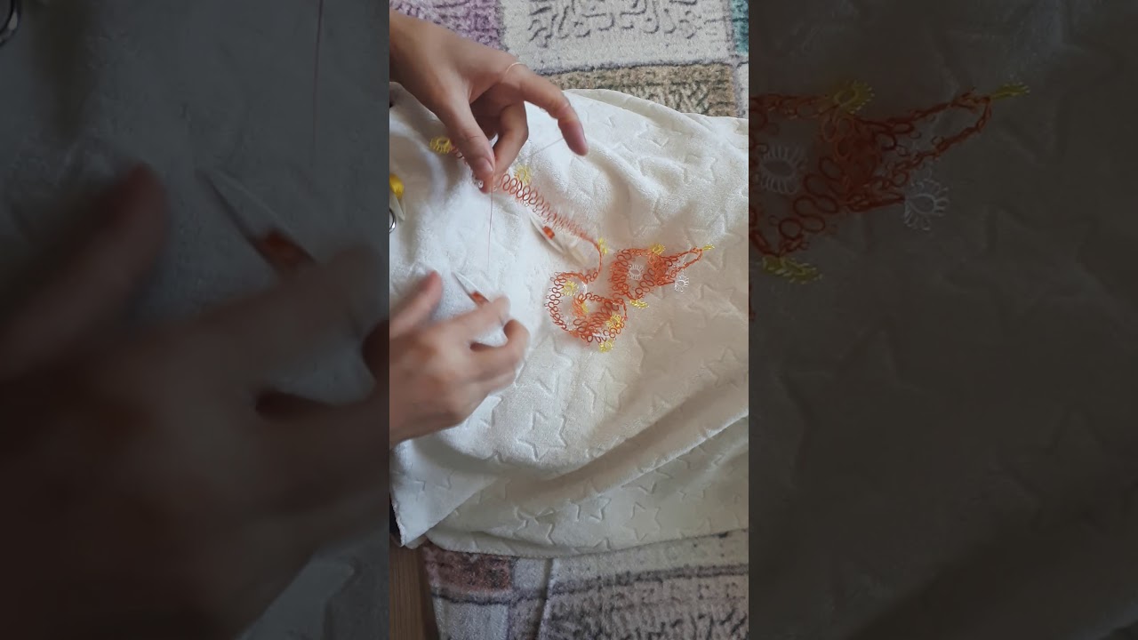 mekik oyası yazma kenarı yapılışı