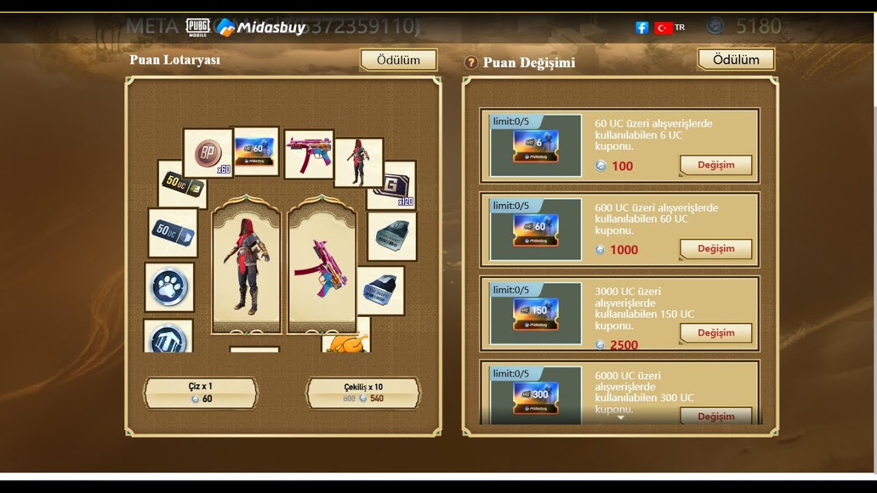 MİDASBUY VIP POINT NASIL KULLANILIR