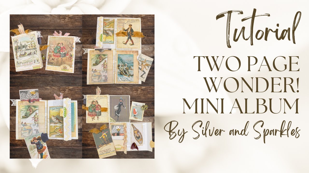 Two Page Wonder | Easy Mini Album Using 8.5 x 11