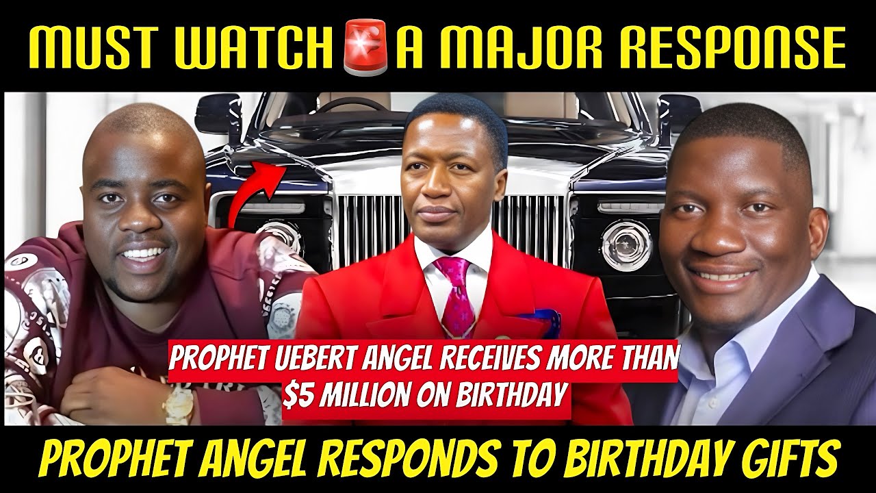 BREAKING‼️Prophet Uebert Angel Responds To Wicknell Chivayo & Scott Sakupwanya Birthday Gifts