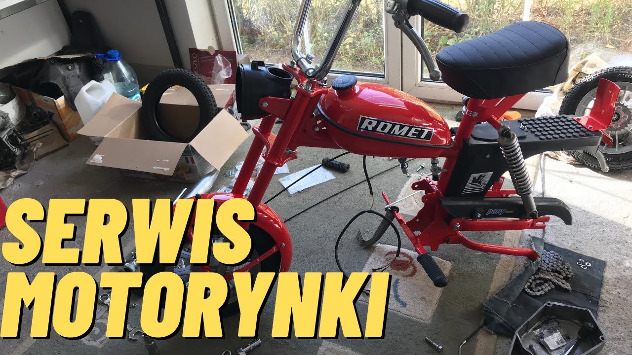 Pełny serwis motorynki M2 - tak to się robi💪