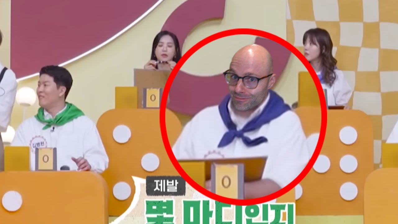 That one white guy on Korean panel shows