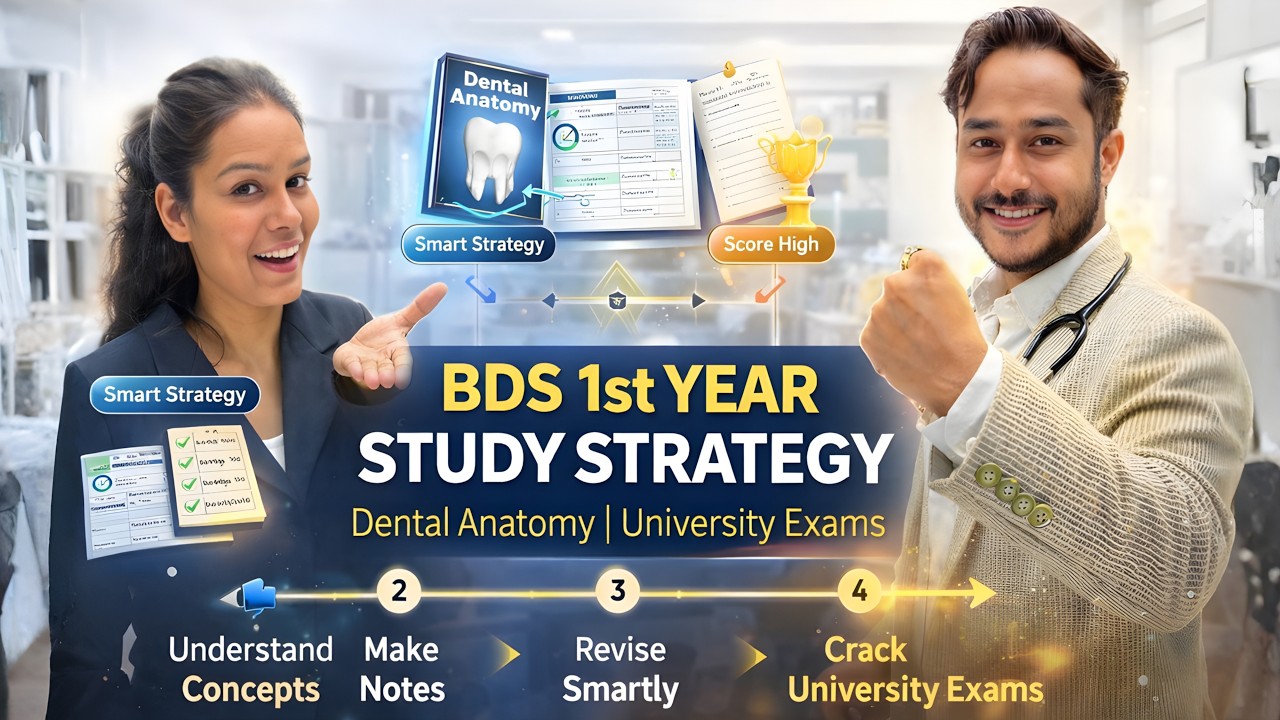 How to Study BDS 1st Year Properly 🦷 | Dental Anatomy Strategy for University Exams | Johari bds
