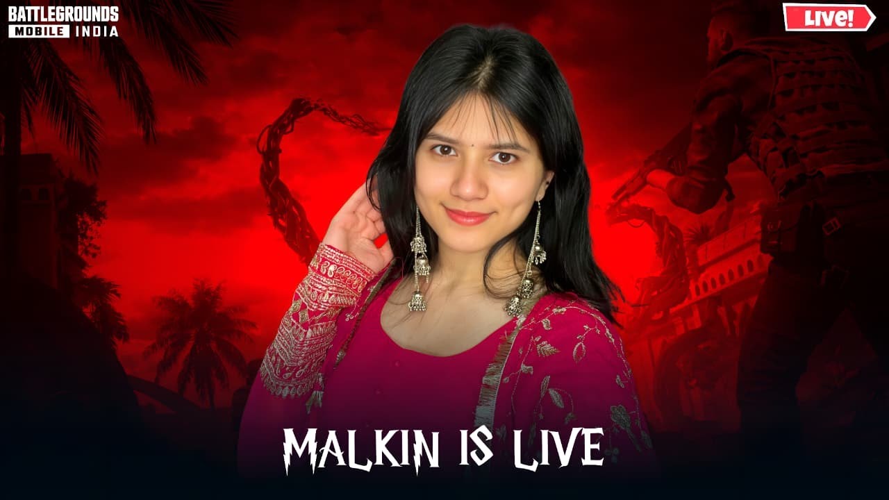 BGMI W MALKIN💞ROAD TO 9K😉|RP GIVEAWAY AT 10K|FACECAM|#bgmi #malkinplays #shortstream