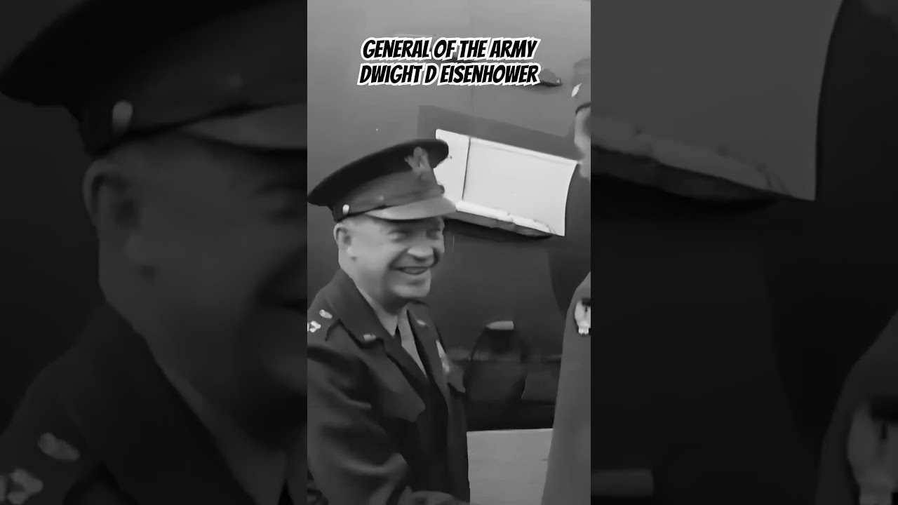 General of the Army Dwight D Eisenhower Date of Rank Dec 20, 1944 #usarmy #ww2 #army